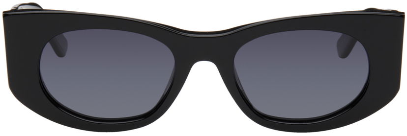 Sunčane naočale Anine Bing Madrid Black Sunglasses Crna | A-12-0180-000