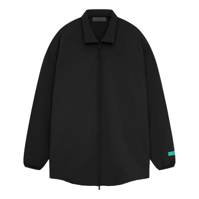 Vjetrovka Fear of God Essentials Filled Shirt Jacket Crna | 202SP244494F
