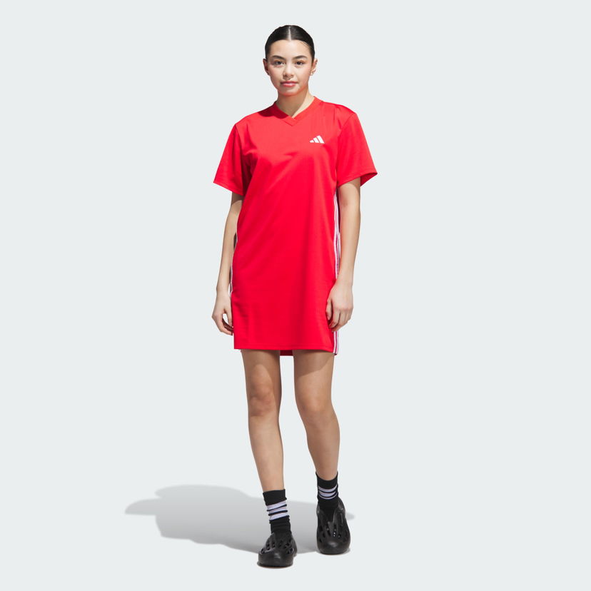 Haljina adidas Performance Sport Craft Shift Dress Crvena | JZ8131
