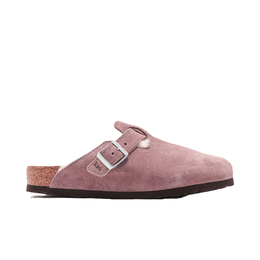 Tenisice i cipele Birkenstock Boston Shearling Kith Antler Taupe Ružičasta | 1020856