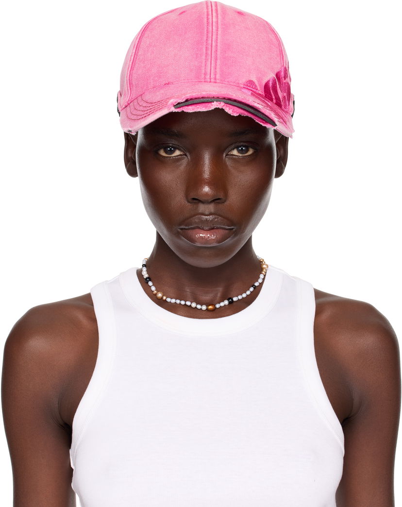 Kapa Martine Rose Martine Rose Exclusive Roll Back Cap Ružičasta | 1168WP14115