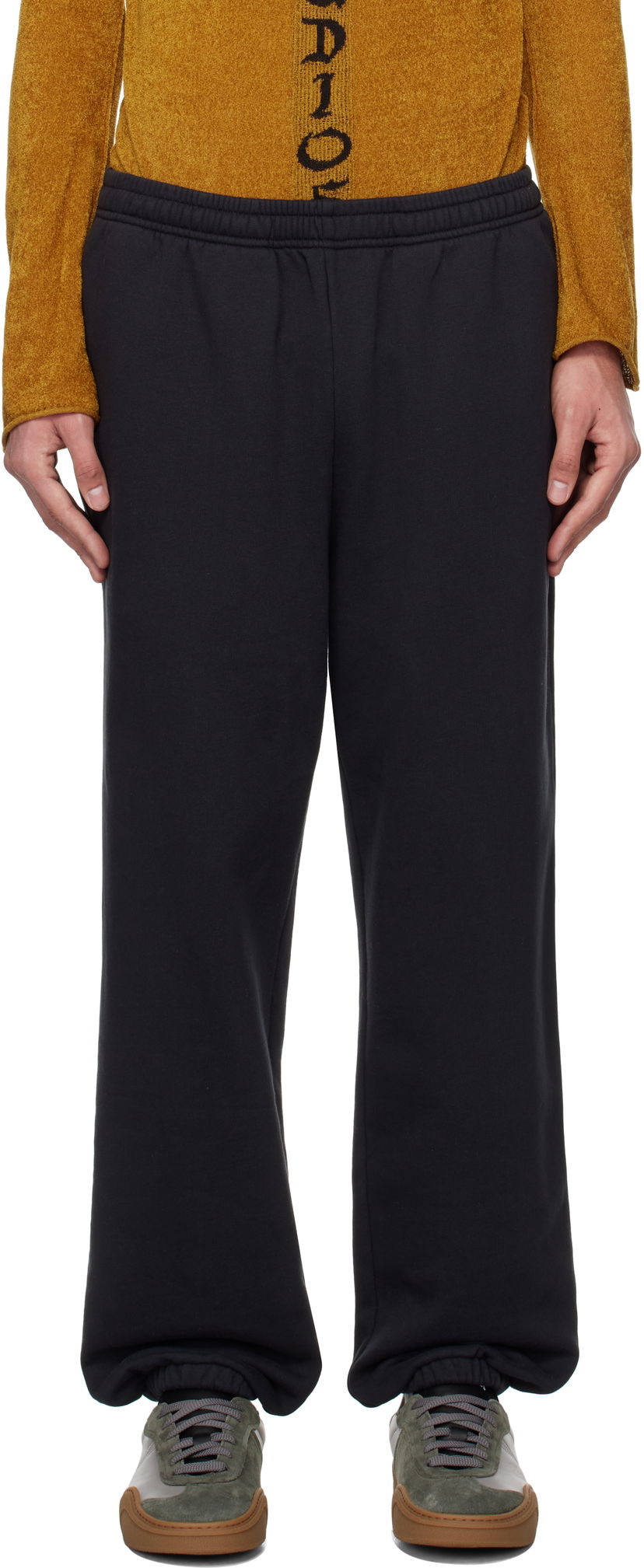 Trenirka Acne Studios Acne Studios Organic Cotton Sweatpants Crna | CK0116-