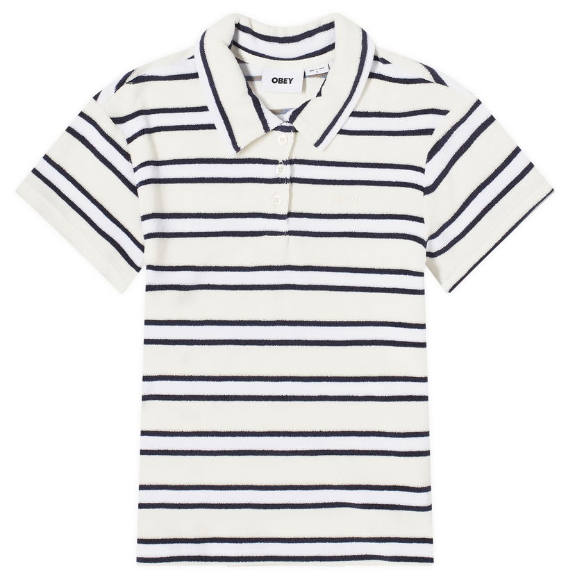 Polo majica OBEY Sol Polo Bijela | 231090006-UBL