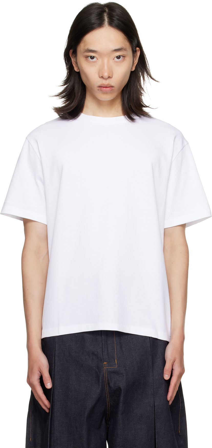 Majica kratkih rukava sage NATION SAGE NATION Short Sleeve Lock T-Shirt Bijela | S043 SS LOCK TEE 100% COTTON W
