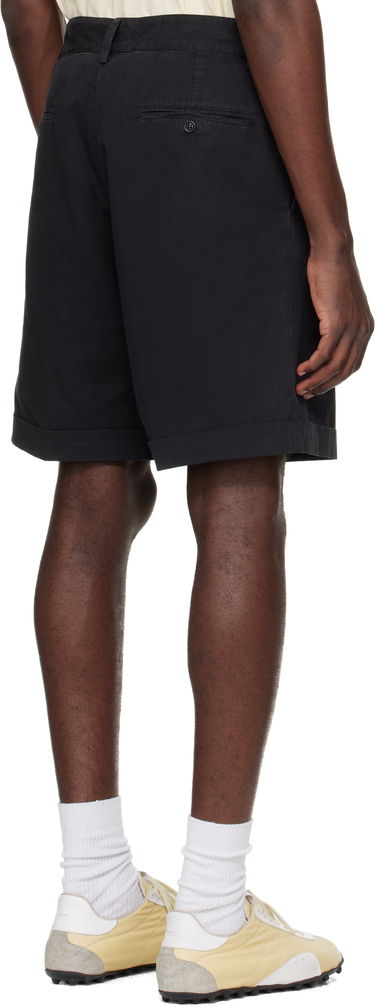 Kratke hlače A.P.C. A.P.C. Andrew Cuffed Shorts Crna | COHKU-H10219, 2