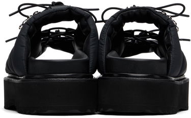 Dodaci Simone Rocha Simone Rocha Platform Ghillie Sandals Crna | SLD50B 0798, 1