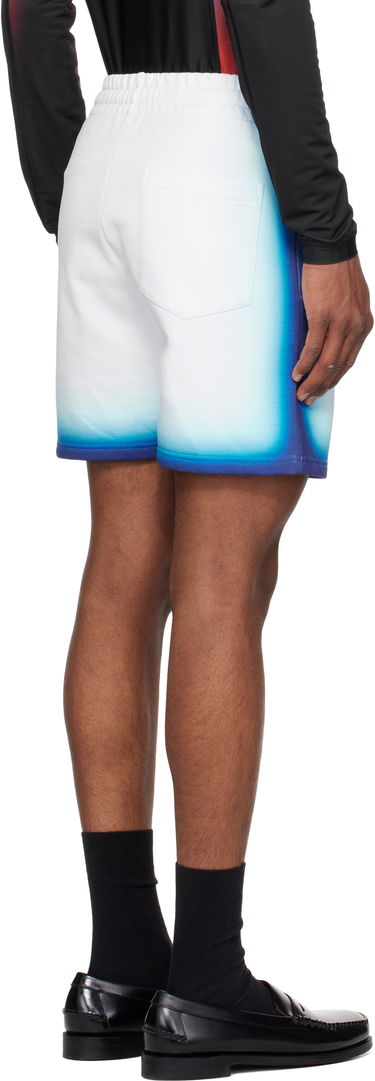 Kratke hlače Casablanca Casablanca Fade Sweat Shorts Bijela | MS25-JTR-003-05, 2