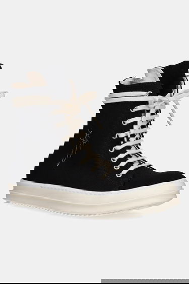 Tenisice i cipele Rick Owens Rick Owens DRKSHDW Vegan High-Top Crna | DU02E7807.DOEM8, 0