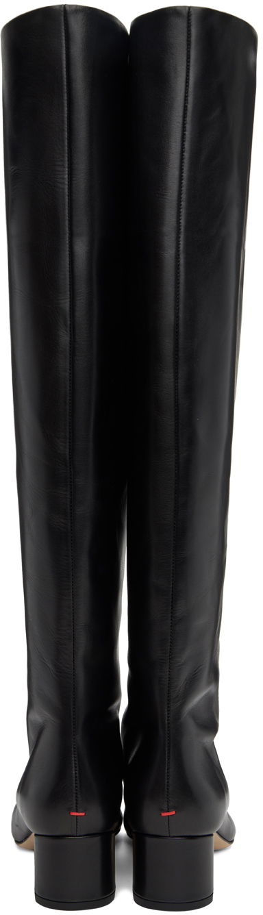 Odjeća Aeyde Aeyde Willa Over-the-Knee Boots Crna | A11-KB-DUBR45RO115-FW24-800-001, 1