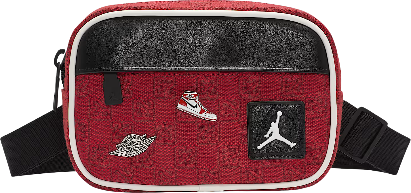 Torba oko struka Jordan Jordan Jam 23 Monogram Camera Bag Crvena | ma0981-h15, 0