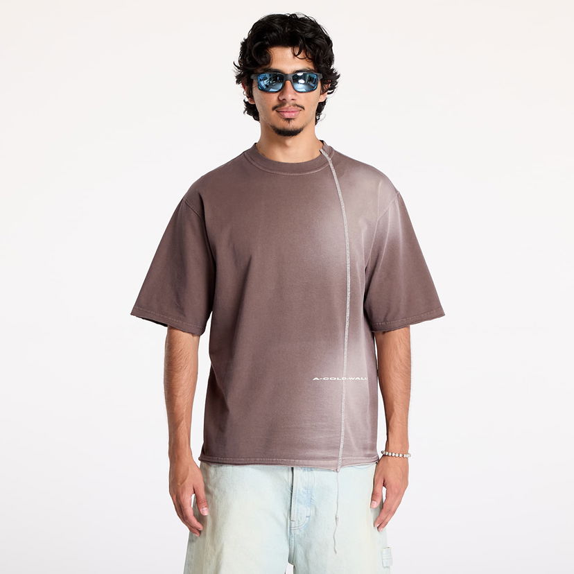 Majica kratkih rukava A-COLD-WALL* Oxidise T-Shirt Brown Smeđa | ACWMTS202 Brown