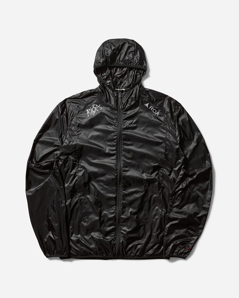 Vjetrovka ROA Packable Windbreaker Jacket Crna | OBMW004FA02 BLK0001