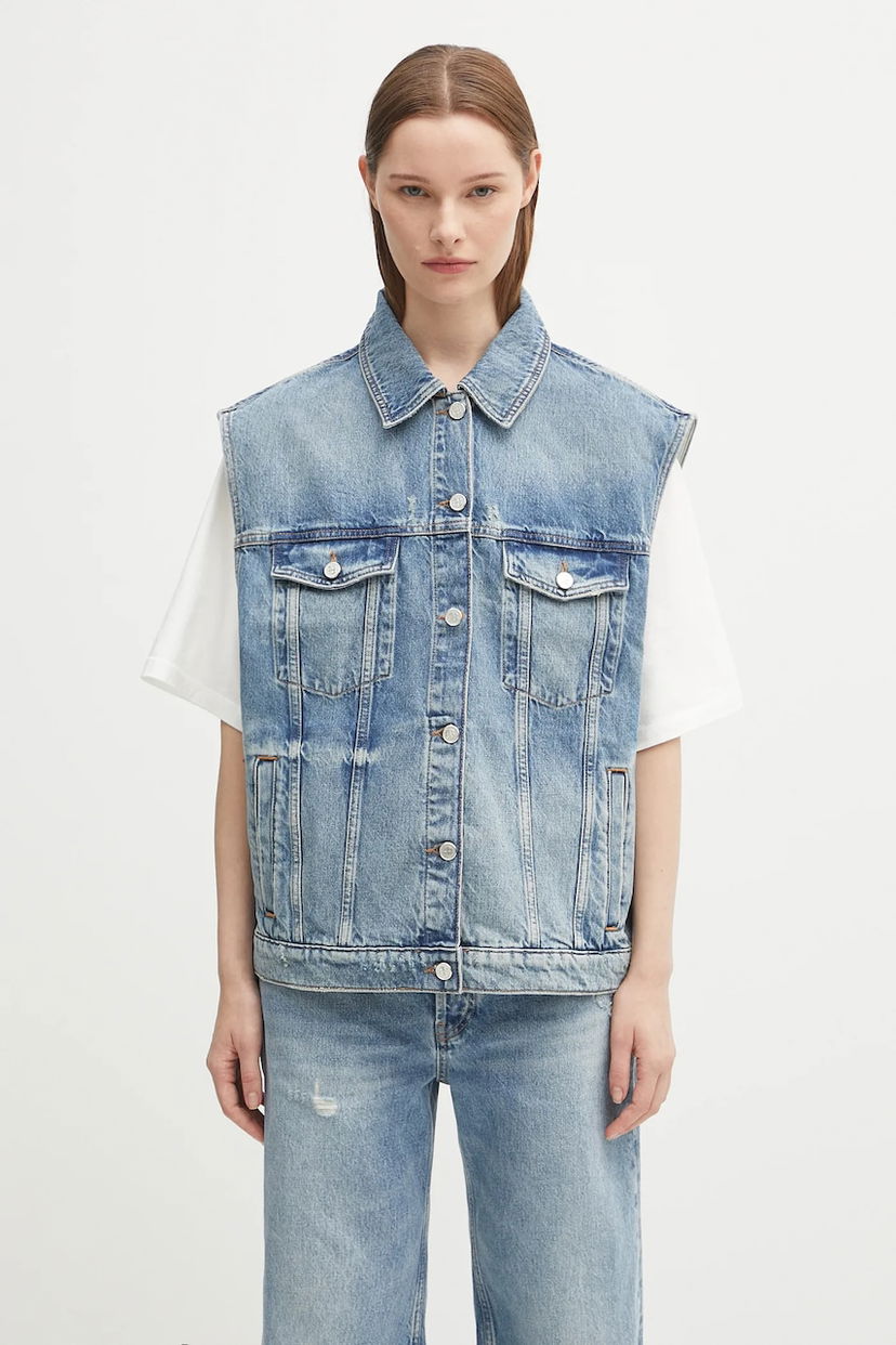 Prsluk Anine Bing Anine Bing Rory Denim Vest Plava | A.01.10857