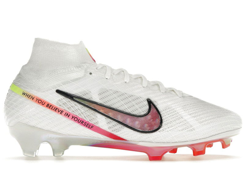 Tenisice i cipele Nike Zoom Mercurial Superfly 9 Elite FG Marcus Rashford Better Believe It Bijela | FD1171-100, 0