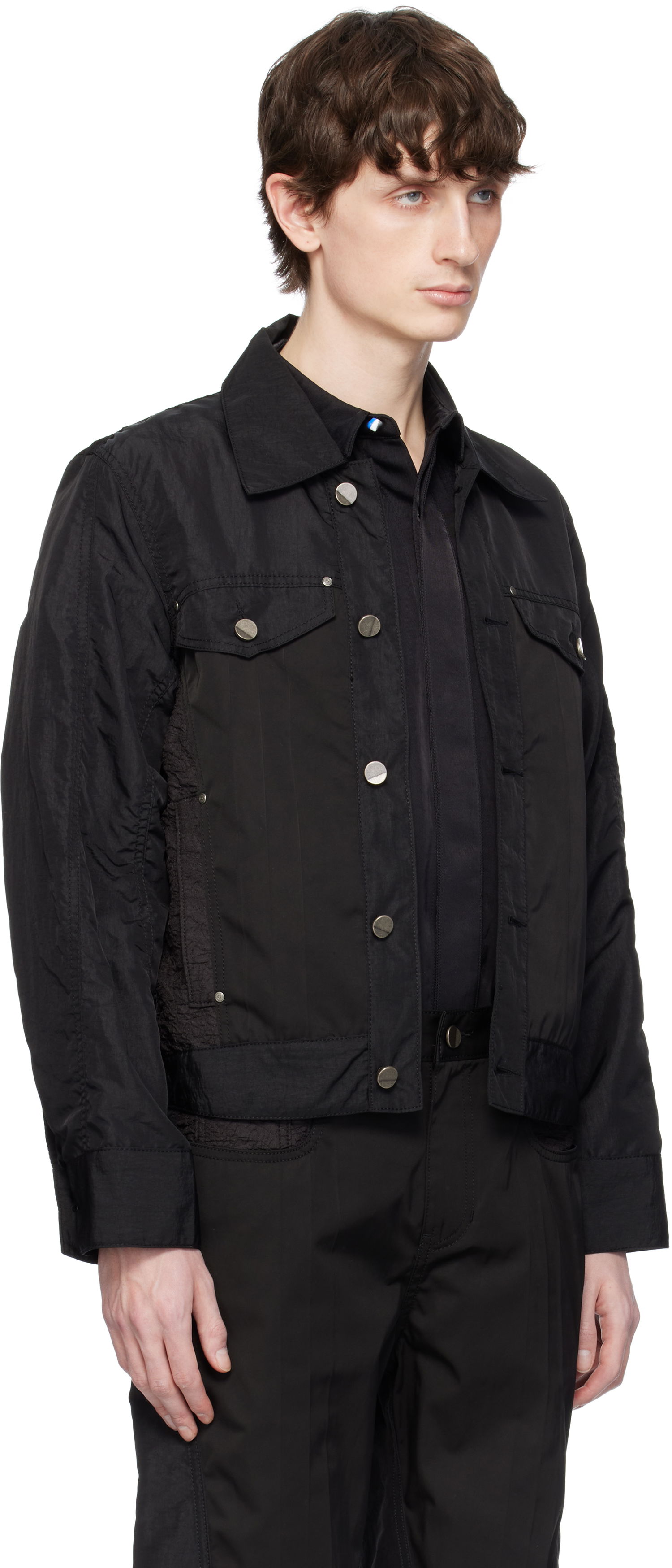 Jakna ADER ERROR ADER error 0104 Snap Button Jacket Crna | BO01SSJK0104BK, 1