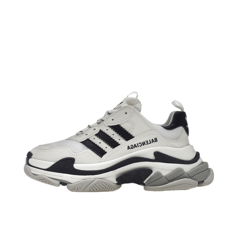 Tenisice i cipele Balenciaga adidas x Triple S White Black W Bijela | 710020W2ZB19112