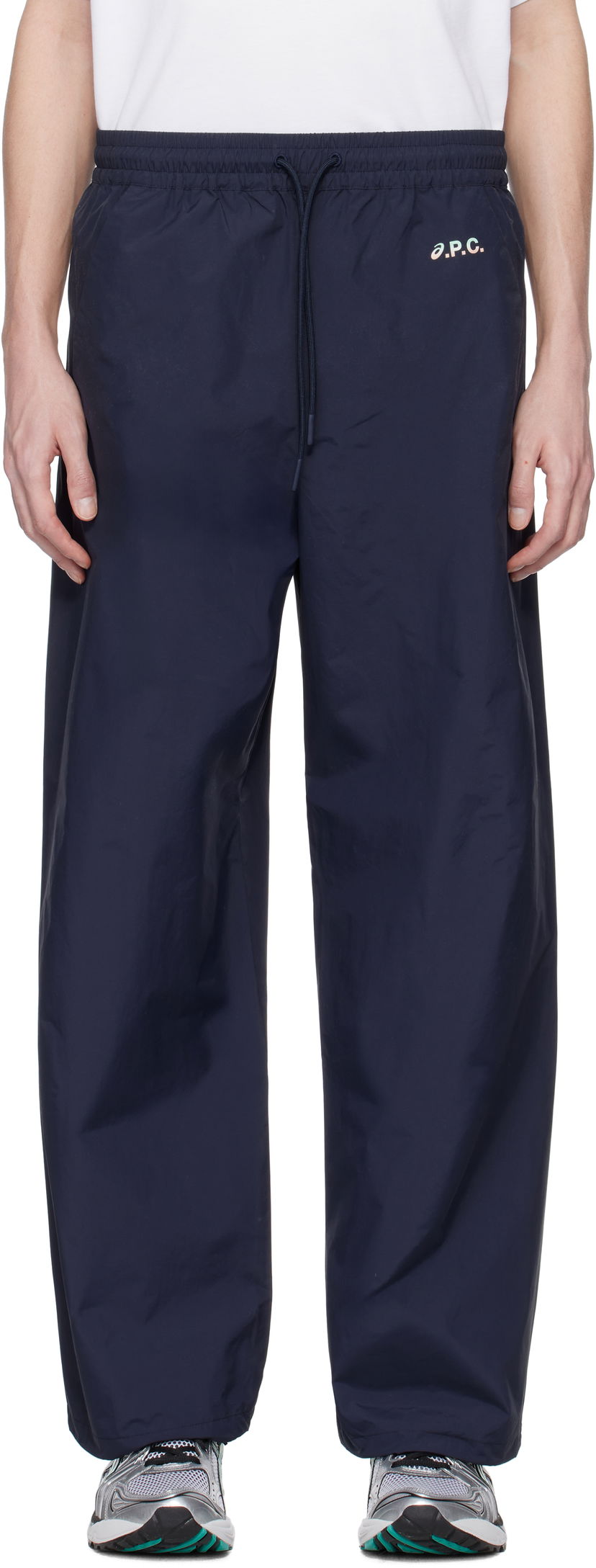 Trenirka A.P.C. ASICS Edition Haze Trousers Tamnoplava | PSAKM-M08478