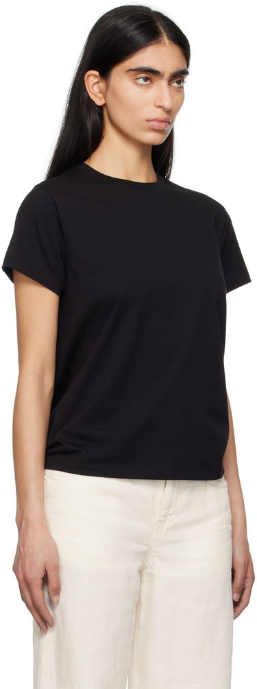 Majica kratkih rukava The Row The Row Florie T-Shirt Crna | 8652-K643, 1