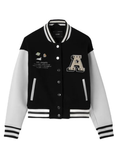 Bomber jakna AXEL ARIGATO Arigato Space Academy Varsity Crna | A1013002