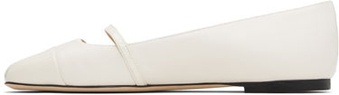 Tenisice i cipele Jimmy Choo Jimmy Choo Elisa Ballerina Flats Bijela | ELISA FLAT, 2