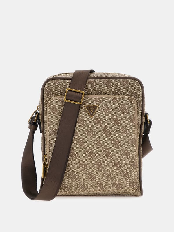 Ručna torbica GUESS Milano 4G Logo Mini Crossbody Bag Smeđa | HMMILOP4260