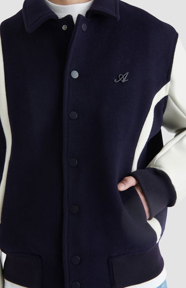 Jakna AXEL ARIGATO Bay Varsity Jacket Crna | A2183002, 6