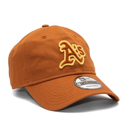 Kapa New Era 9TWENTY MLB Boucle Oakland Athletics Caramel Brown / Pineapple One Size Smeđa | 60435078