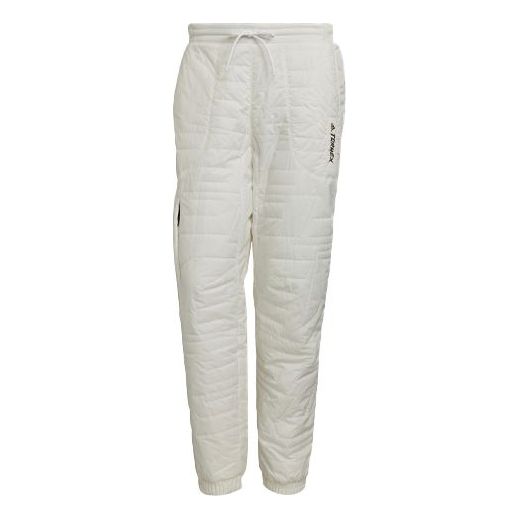 Cargo hlače adidas Performance Terrex Outdoor Stay Warm Bundle Feet Pants Bijela | GQ3681