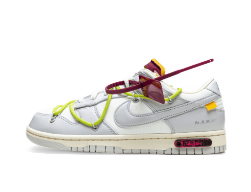 Tenisice i cipele Nike Off-White x Dunk Low ''Lot 08 of 50'' Bijela | DM1602-106