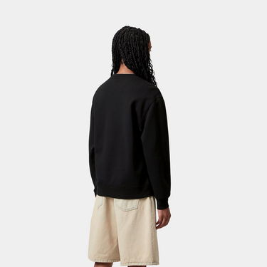 Dukserice Carhartt WIP W' Wiptopia Script Sweatshirt Crna | I035515_26, 1
