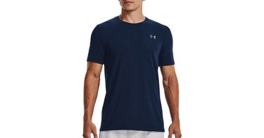 Majica kratkih rukava Under Armour Seamless GeoSport T-Shirt Tamnoplava | 1370441-408, 1
