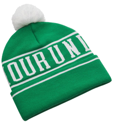 Kapica Under Armour Halftime Pom Beanie Zelena | 1386634-305, 1