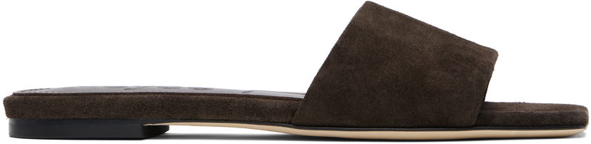 Dodaci Aeyde Aeyde Anna Suede Sandals Smeđa | A11-FS-BRNS08FL6-SS24-953-022