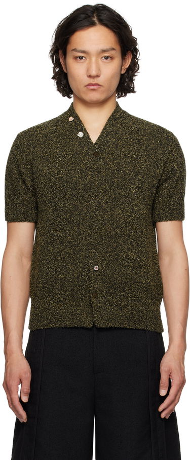 Džemper ADER ERROR ADER error 0502 Short Sleeve Knit Polo Crna | BO01SSKT0502BK, 0