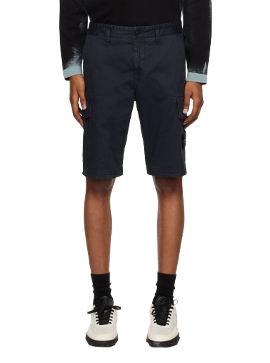 Kratke hlače Stone Island Patch Tamnoplava | 1015L1204