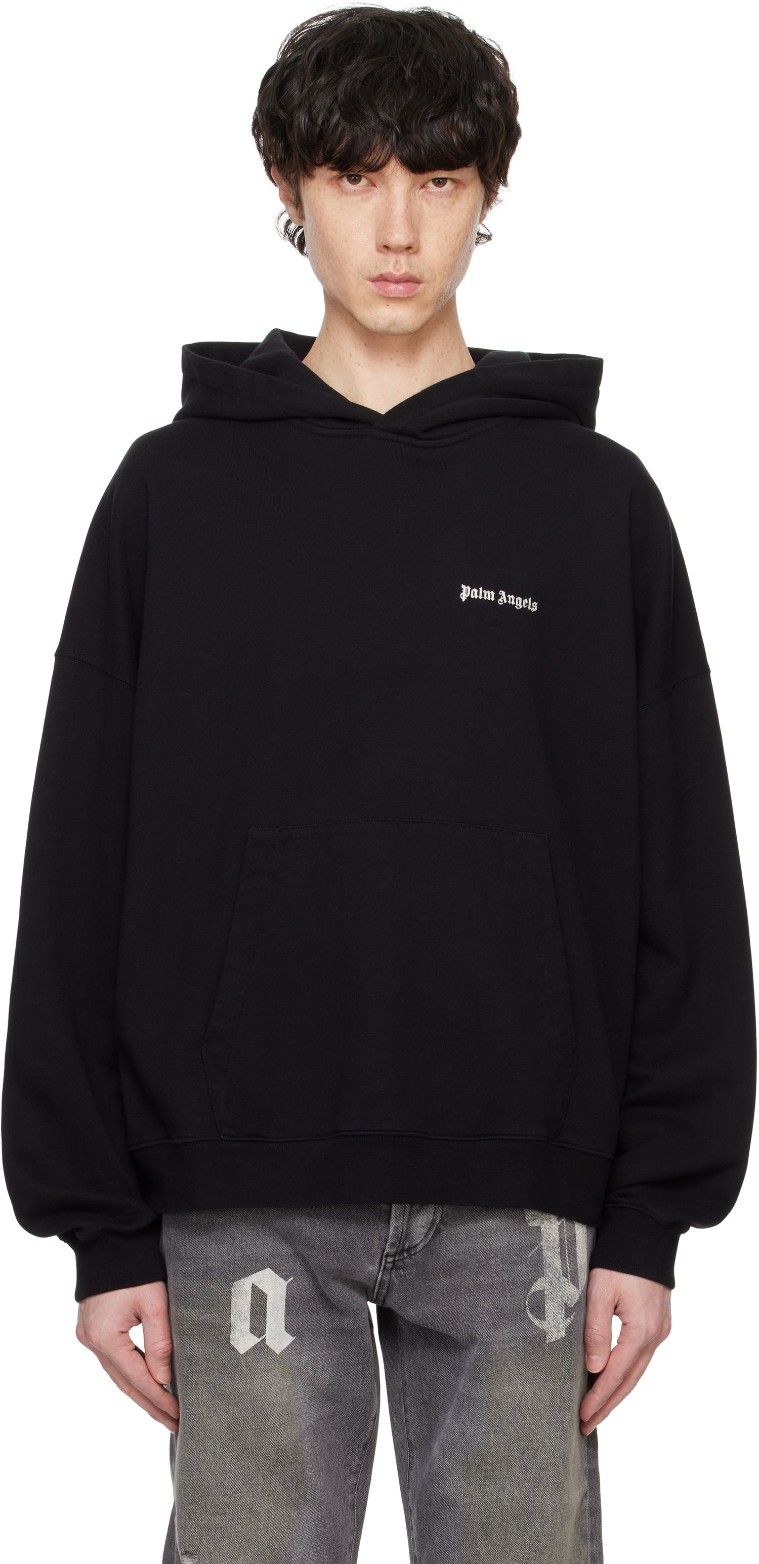 Dukserice Palm Angels Hoodie Crna | PMBB153C99FLE0021003, 0