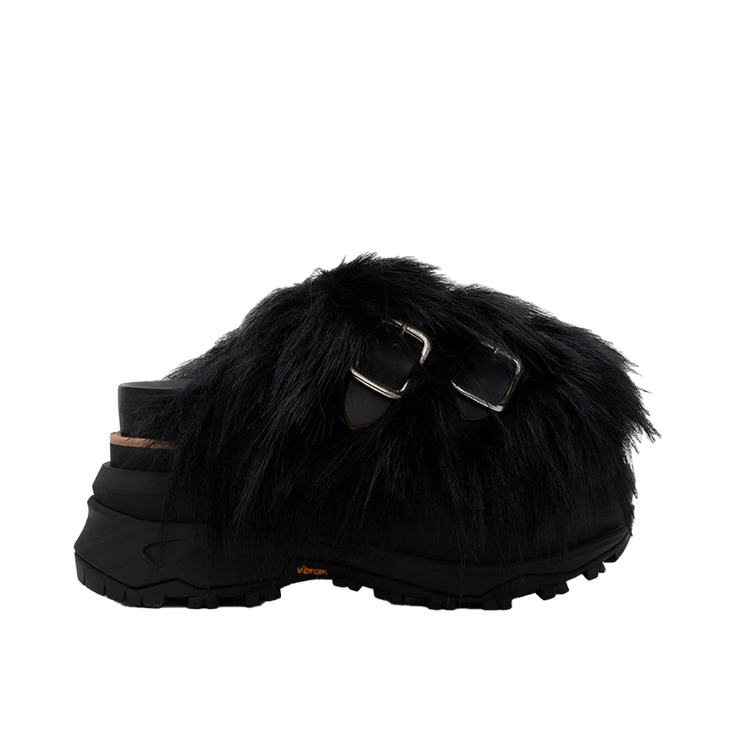 Tenisice i cipele sacai Faux-Fur Sandals Crna | 24-07477