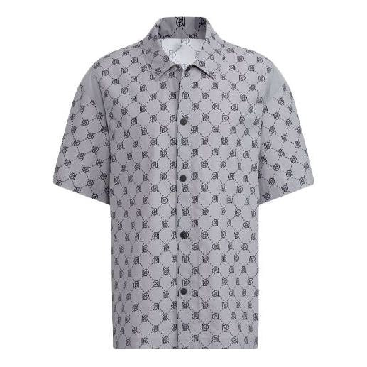 Košulja adidas Originals Neo Pattern Print Short Sleeve Shirt Siva | IB5858