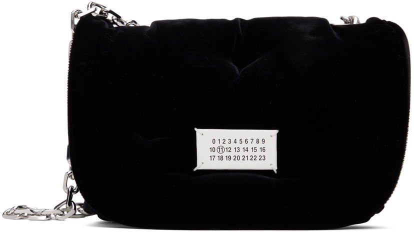 Torba za rame Maison Margiela Glam Slam Flap Small Bag Crna | SB1WG0019 P6426