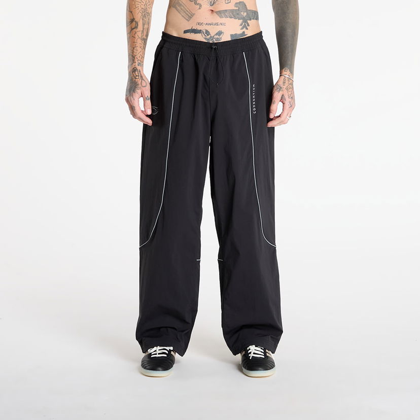 Trenirka adidas Originals Consortium Wide Leg Track Pant with Contrast Piping Crna | KF0684
