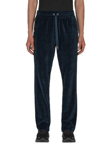 Trenirka Moncler Velvet Sweatpants Tamnoplava | H20918H00009 778