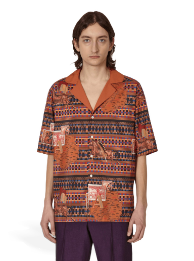 Košulja Ahluwalia Tunde Shirt Crvena | M-AHLU-TO009-SS23-FA100  BR