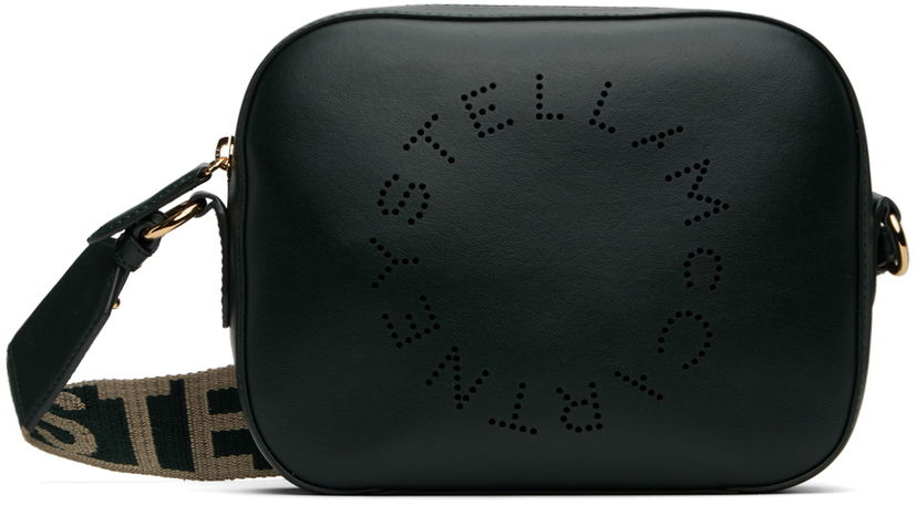 Torba za rame Stella McCartney Stella McCartney Logo Crossbody Bag Zelena | 700266W8542