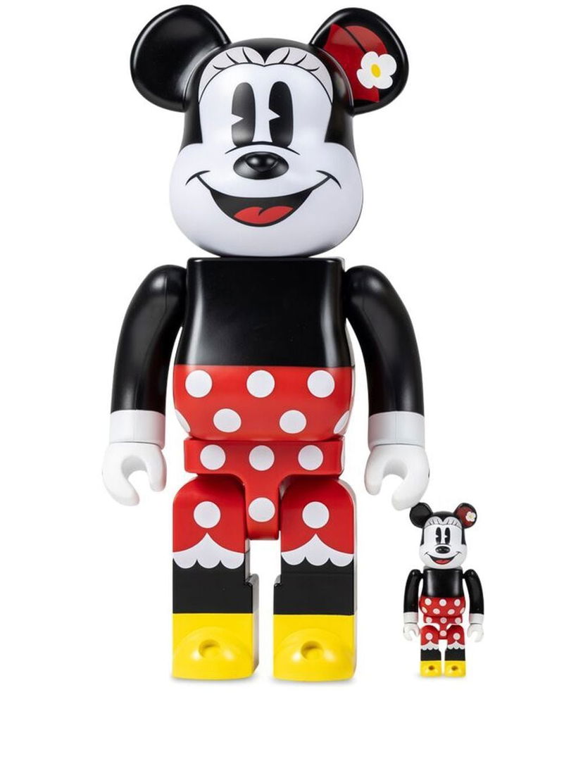 Kolekcionarsko Medicom Toy Disney Minnie Mouse BE@RBRICK figure set - Black Crna | MEDI009419524734