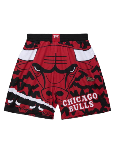 Kratke hlače Mitchell & Ness NBA Chicago Bulls Jumbotron 2.0 Sublimated Shorts Crvena | PSHR1220-CBUYYPPPBKRD