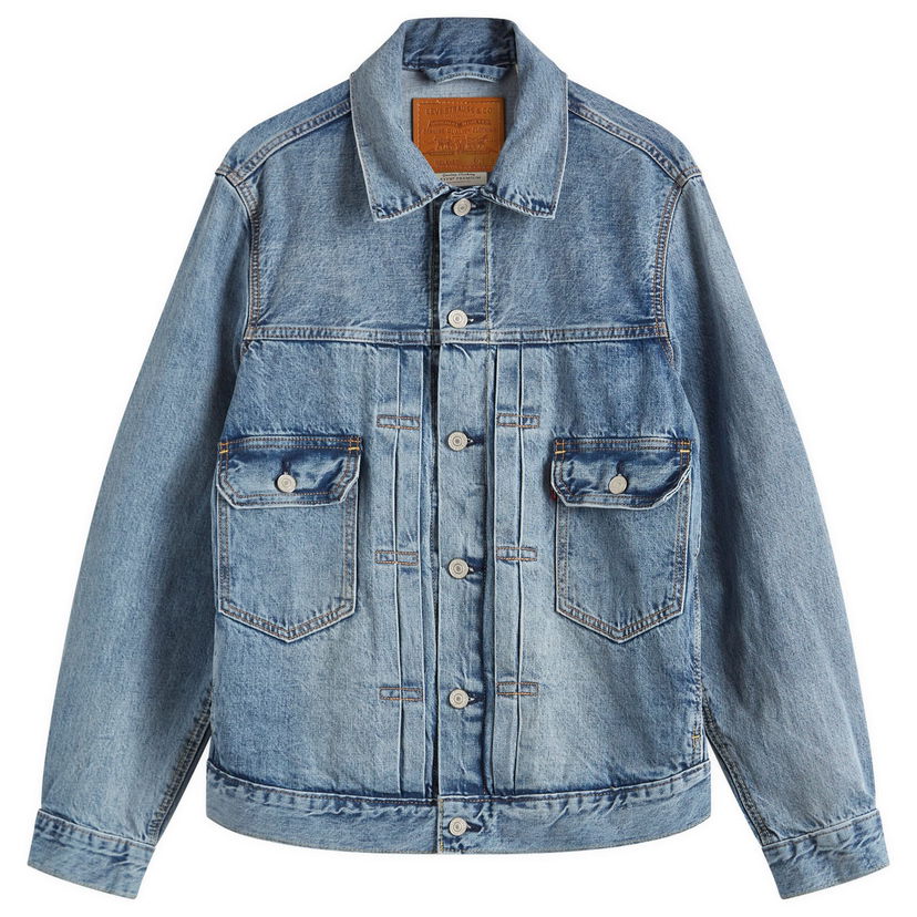 Jakna Levi's Red Tab Exclusive Selvedge Type 2 Trucker Jacket Size S Plava | A7632-0014-BLU