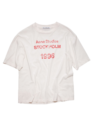 Majica kratkih rukava Acne Studios Stockholm 1996 Stamp T-shirt Ružičasta | FN-MN-TSHI000424