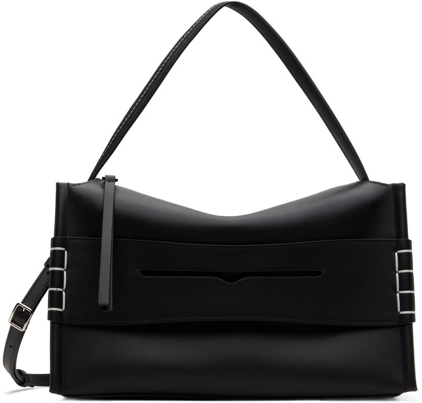 Ručna torbica JW Anderson JW Anderson Medium Loafer Bag Crna | HB0732-LA0360