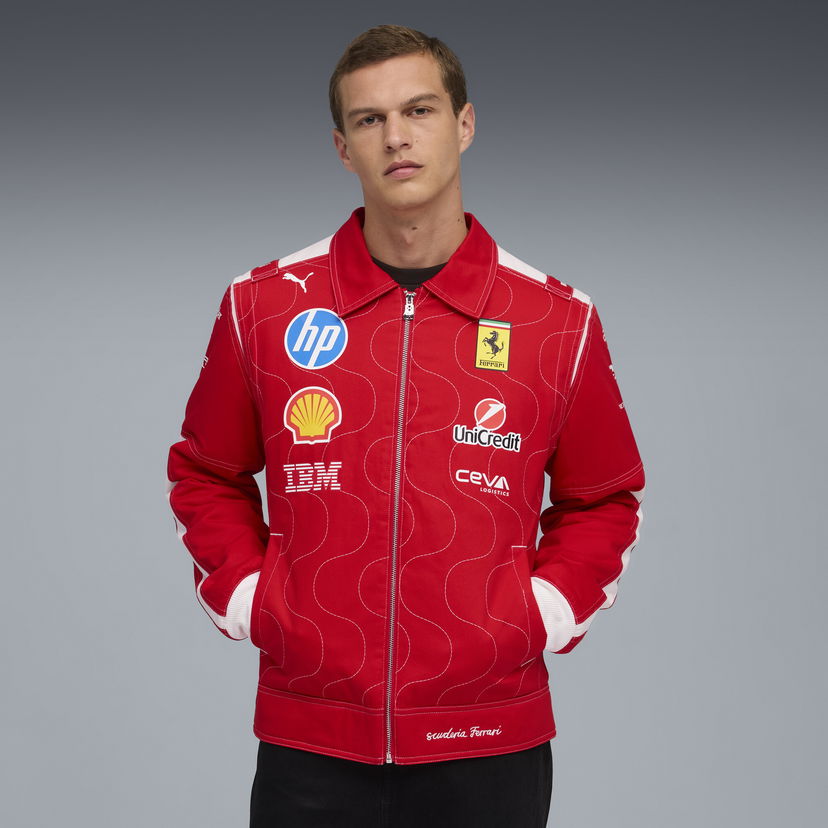 Jakna Puma Scuderia Ferrari HP Team Monza Racing Jacket Crvena | 713708_01