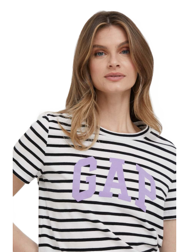 Majica kratkih rukava GAP Logo Tee Višebojno | 616788.001BLACKWH